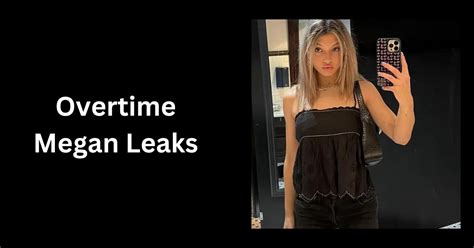 overtkme megan leaks|Overtime Megan Leaked sextape